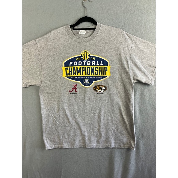 Delta Magnum Weight Tee‎ Shirt Men's Extra Large SEC Championship Football - Picture 1 of 10